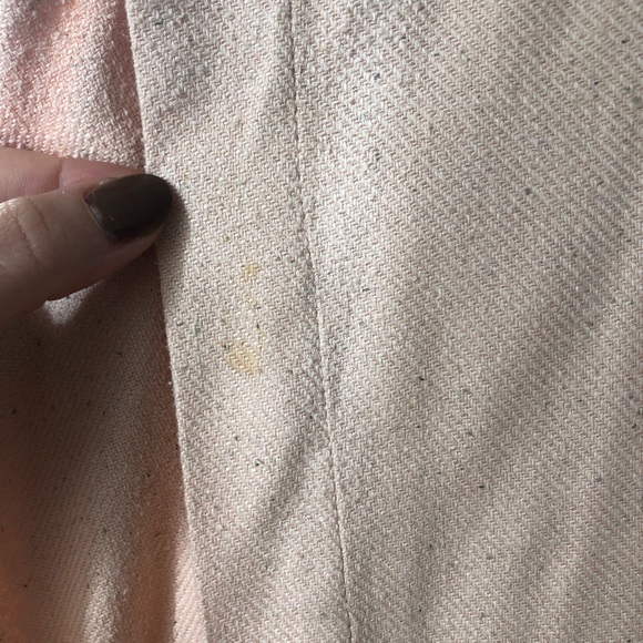 Vintage 100% Raw Silk Blush Pink Vest/Cardigan - Picture 3 of 7